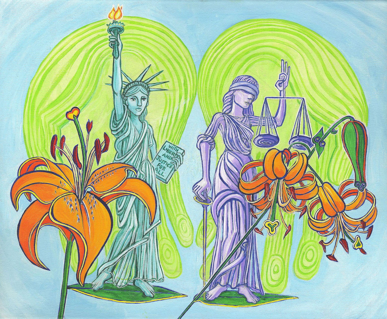 2019 New Year's artwork by Victoria Bell