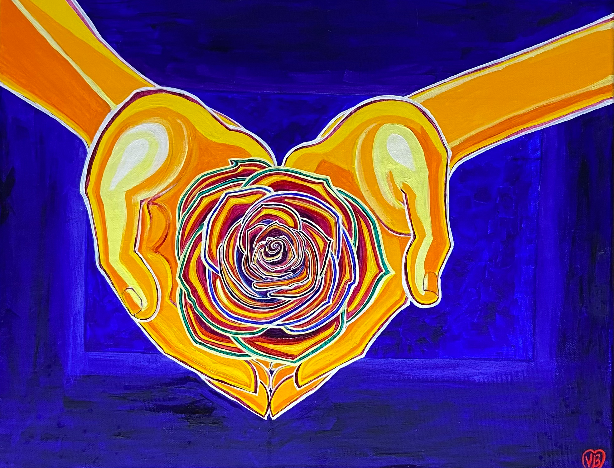 Morning Radiance, artwork by Victoria Bell